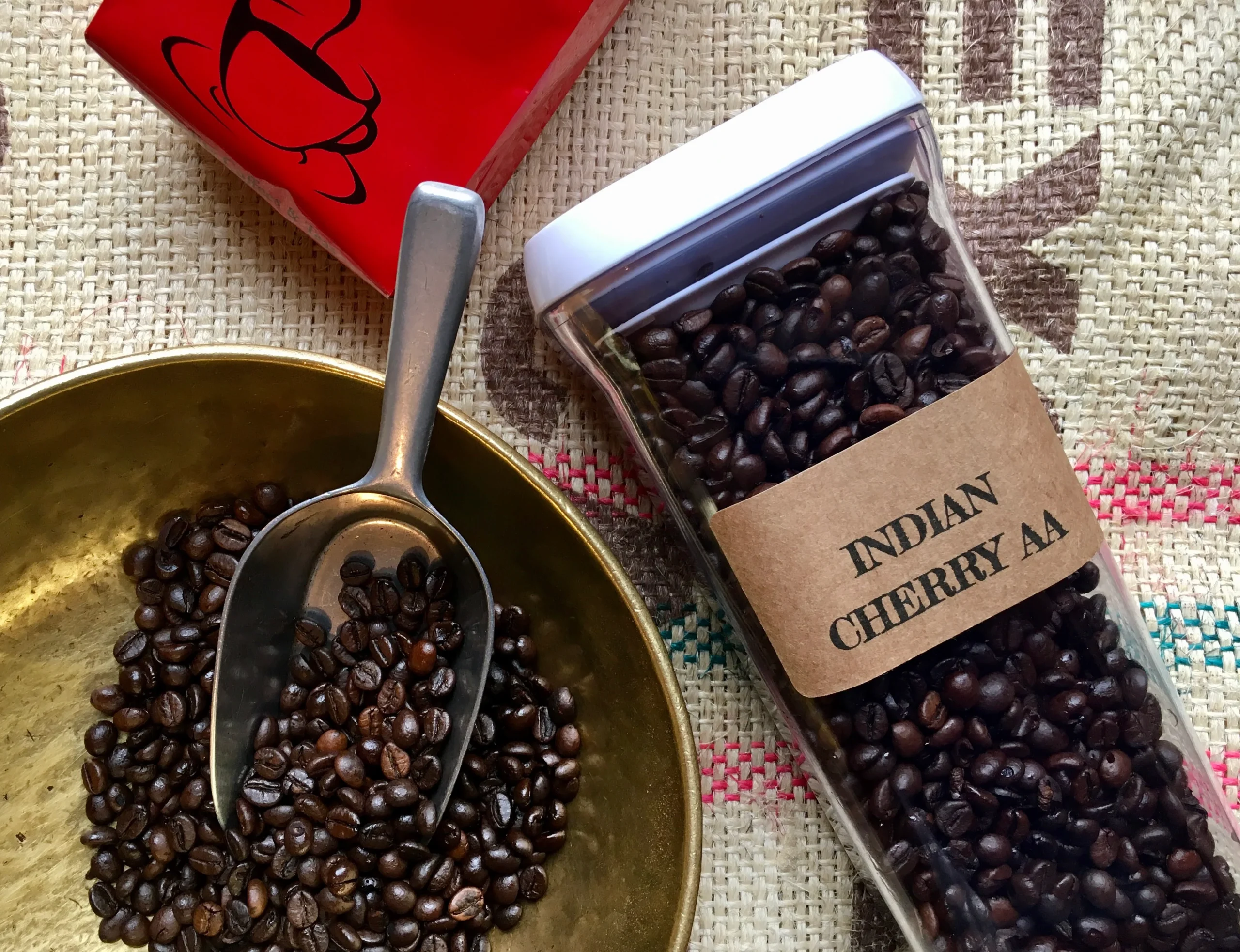 IndiancherryAAmain Robusta Coffee Beans – India Cherry AA - Image 1